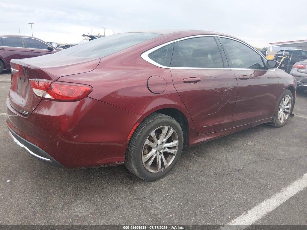 1C3CCCABXFN631456 2015 CHRYSLER 200 photo no. 4