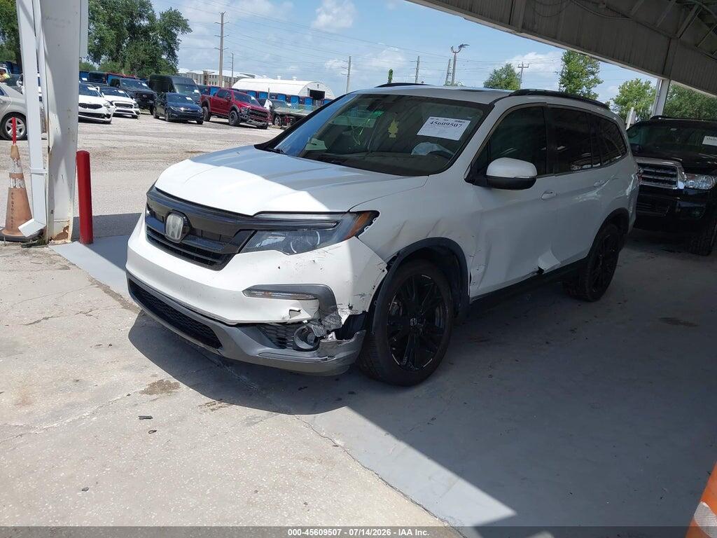 5FNYF5H29NB020468 2022 HONDA PILOT photo no. 2
