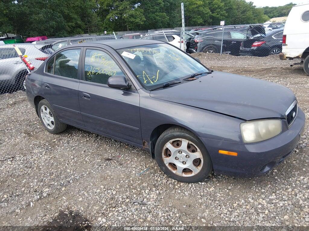 KMHDN45D51U152660 2001 HYUNDAI ELANTRA photo no. 1