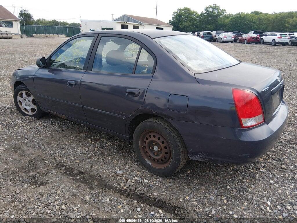 KMHDN45D51U152660 2001 HYUNDAI ELANTRA photo no. 3