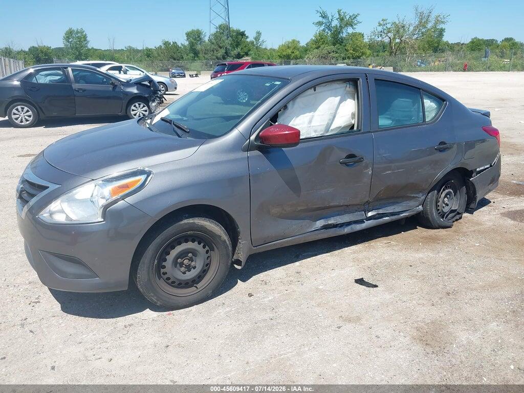 3N1CN7AP8HL866596 2017 NISSAN VERSA photo no. 2