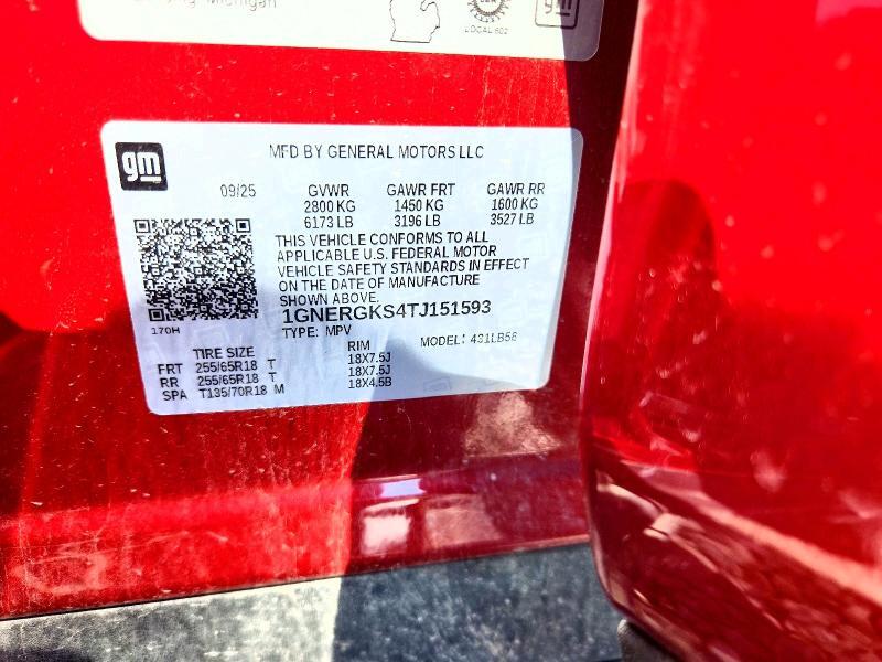 1GNERGKS4TJ151593 2026 CHEVROLET TRAVERSE photo no. 12