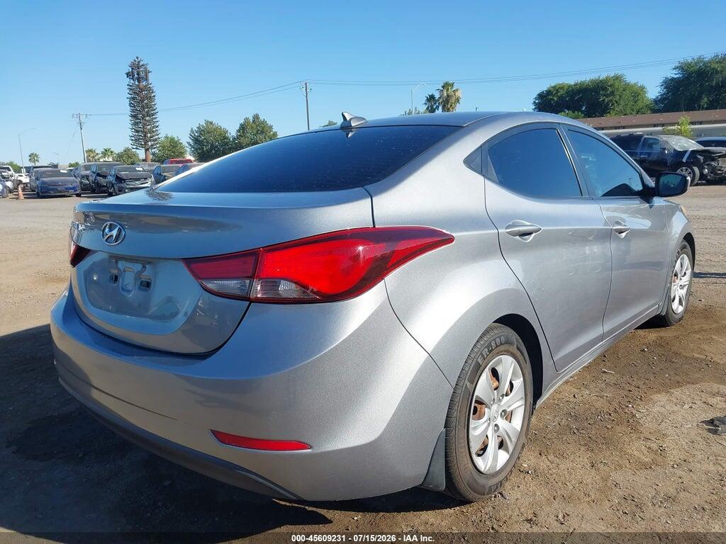 KMHDH4AE1GU531508 2016 HYUNDAI ELANTRA photo no. 4
