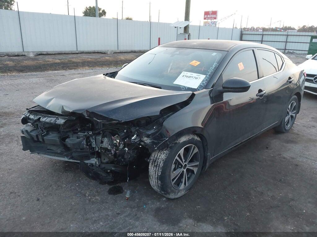 3N1AB8CV2NY305147 2022 NISSAN SENTRA photo no. 2