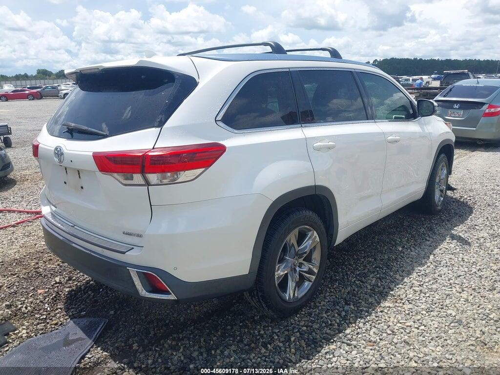 5TDYZRFH0HS234433 2017 TOYOTA HIGHLANDER photo no. 4