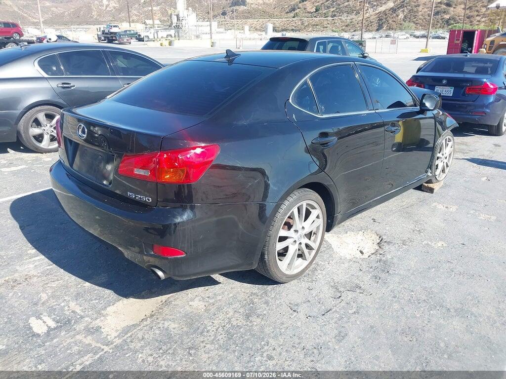 JTHBK262675047598 2007 LEXUS IS 250 photo no. 4