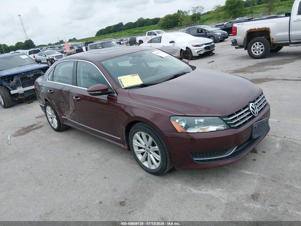 1VWCP7A32CC037724 2012 VOLKSWAGEN PASSAT photo no. 1