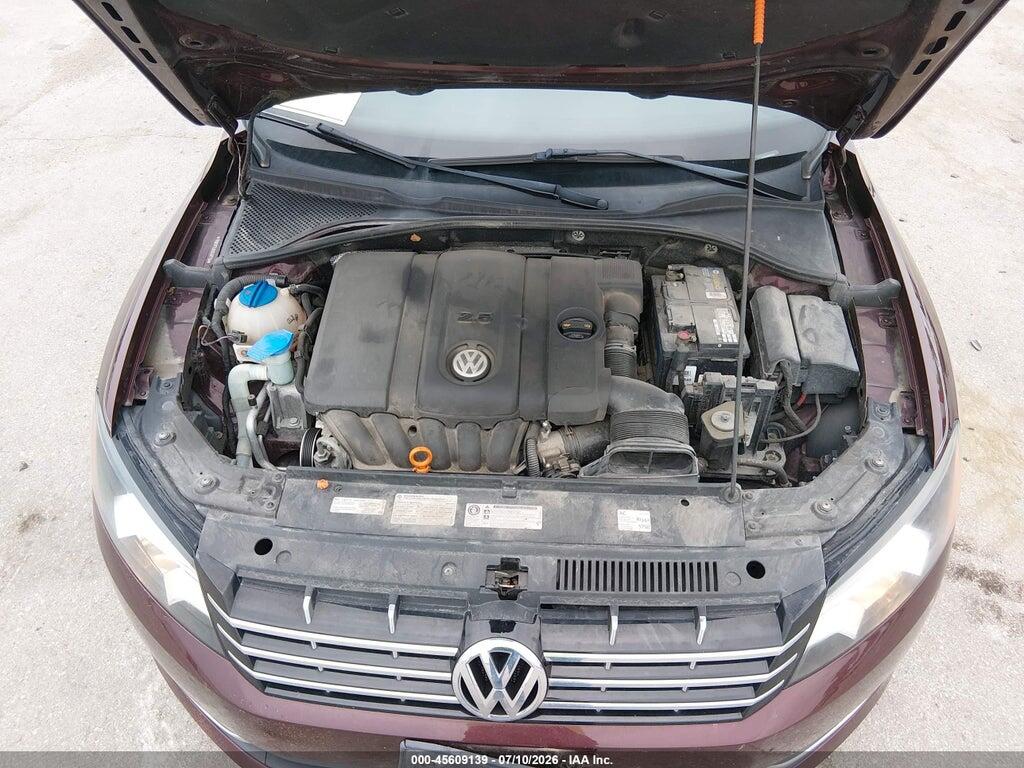 1VWCP7A32CC037724 2012 VOLKSWAGEN PASSAT photo no. 10