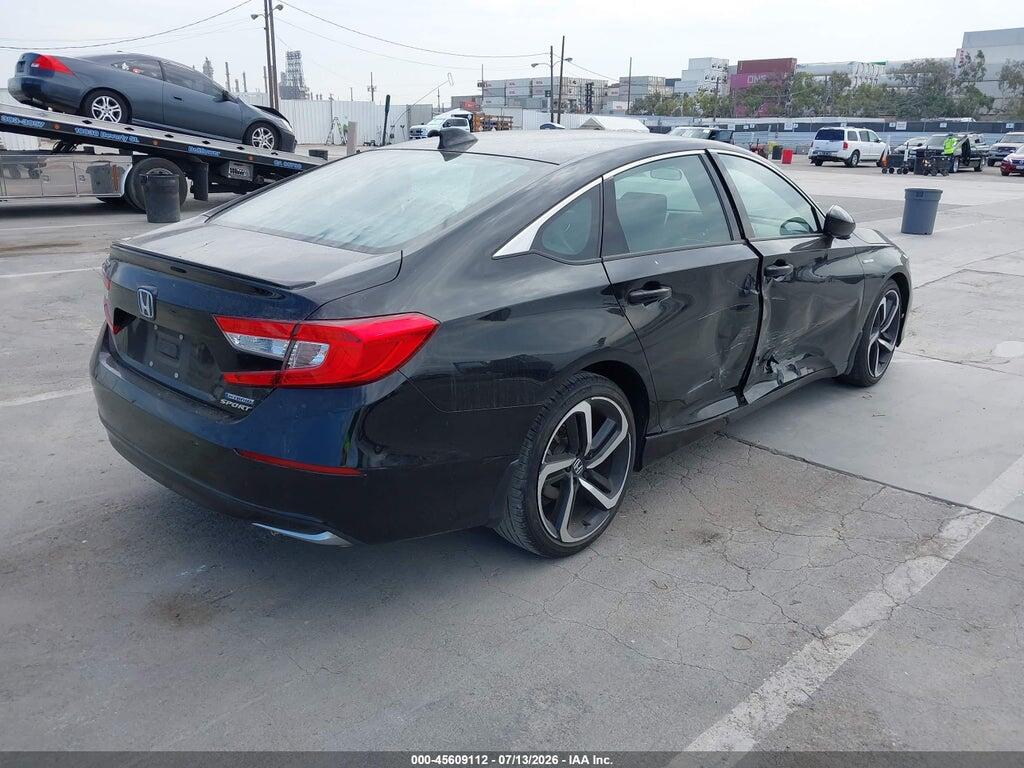 1HGCV3F21NA026506 2022 HONDA ACCORD HYBRID photo no. 4