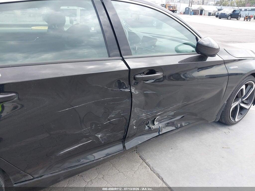 1HGCV3F21NA026506 2022 HONDA ACCORD HYBRID photo no. 6