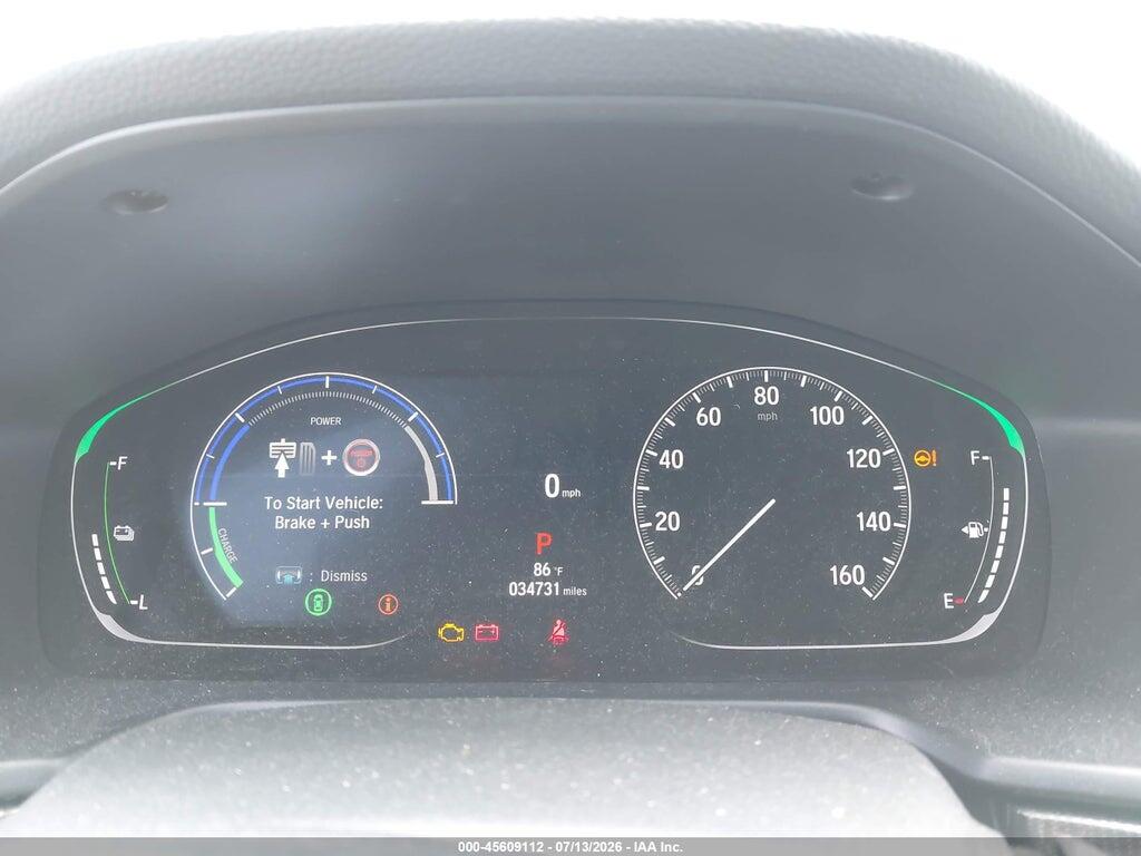 1HGCV3F21NA026506 2022 HONDA ACCORD HYBRID photo no. 7