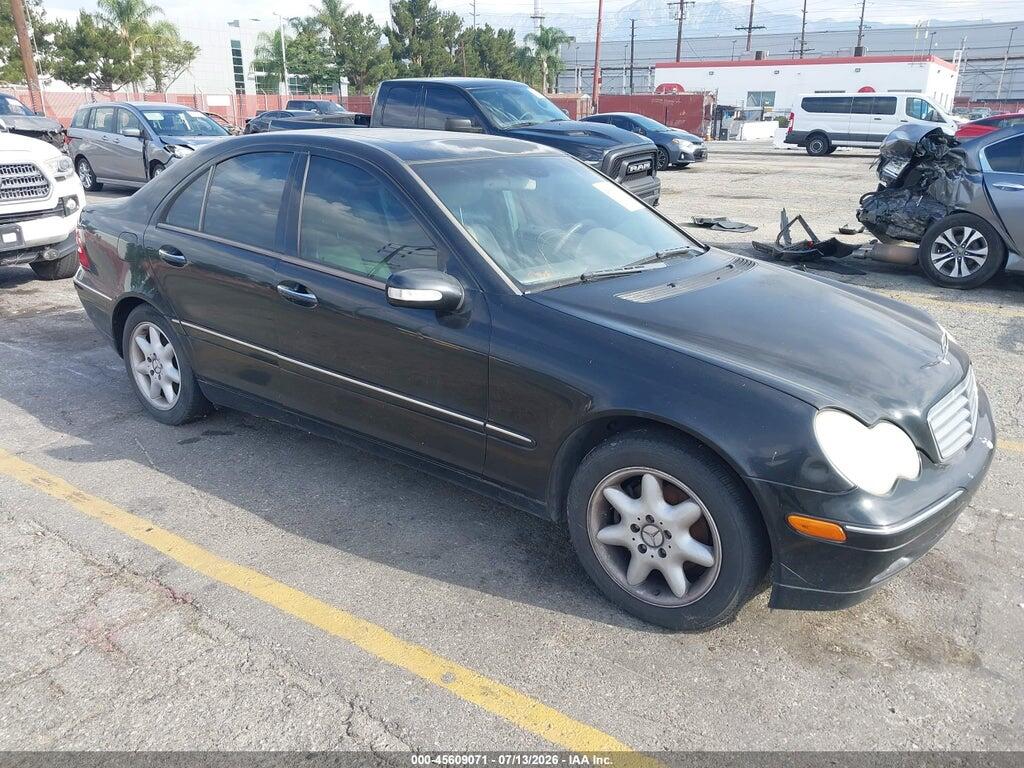 WDBRF61J54F552370 2004 MERCEDES-BENZ C 240 photo no. 1