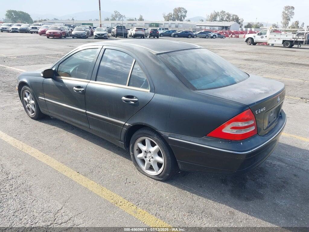 WDBRF61J54F552370 2004 MERCEDES-BENZ C 240 photo no. 3