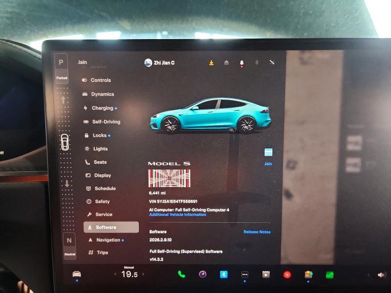 2026 TESLA MODEL S — Фото 9 из 12