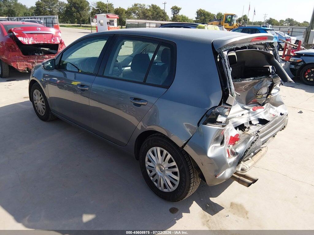 WVWDB7AJ6CW212155 2012 VOLKSWAGEN GOLF photo no. 3