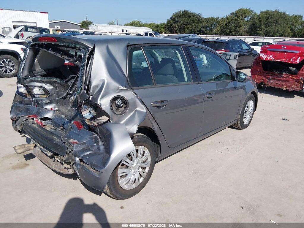 WVWDB7AJ6CW212155 2012 VOLKSWAGEN GOLF photo no. 4