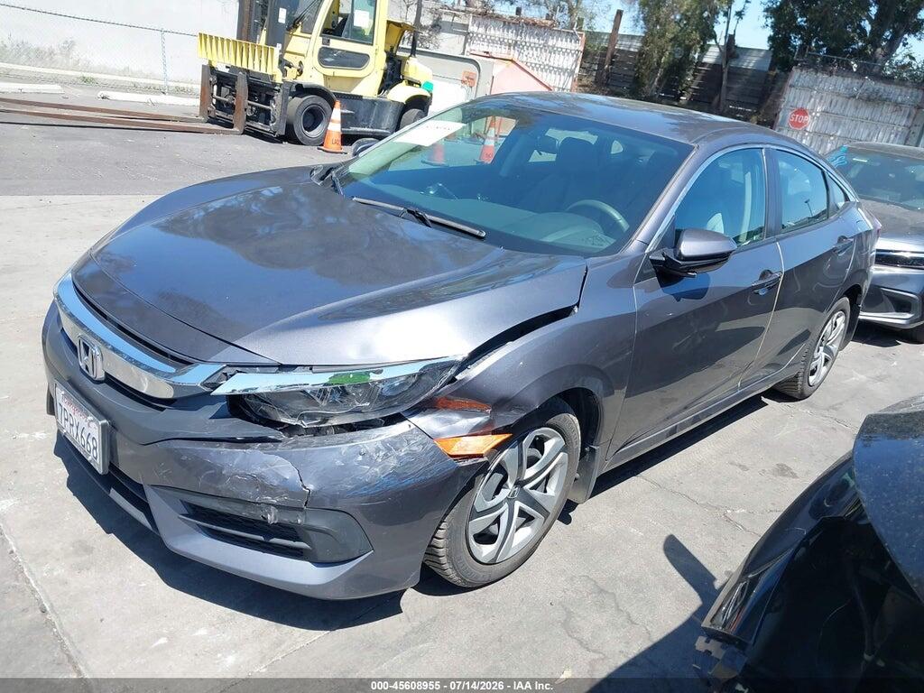 2HGFC2F58GH545645 2016 HONDA CIVIC photo no. 2