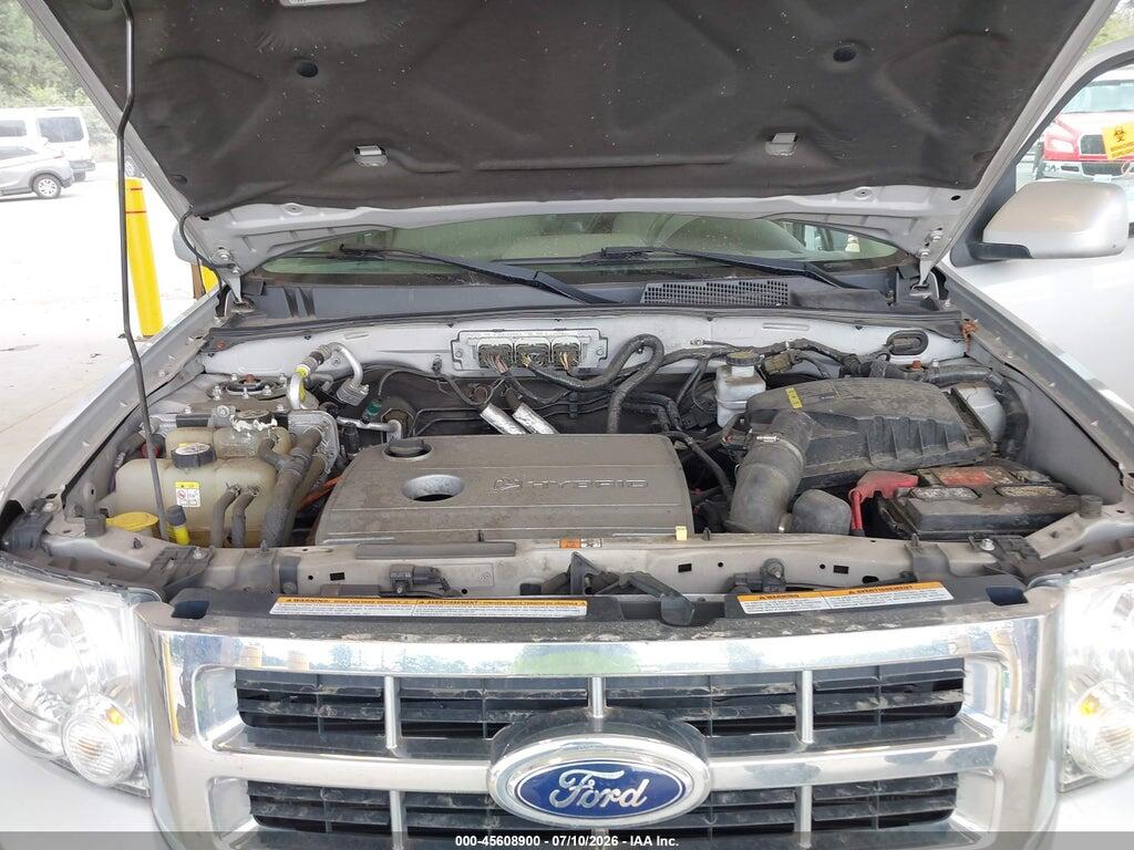 1FMCU5K39AKB92915 2010 FORD ESCAPE HYBRID photo no. 10