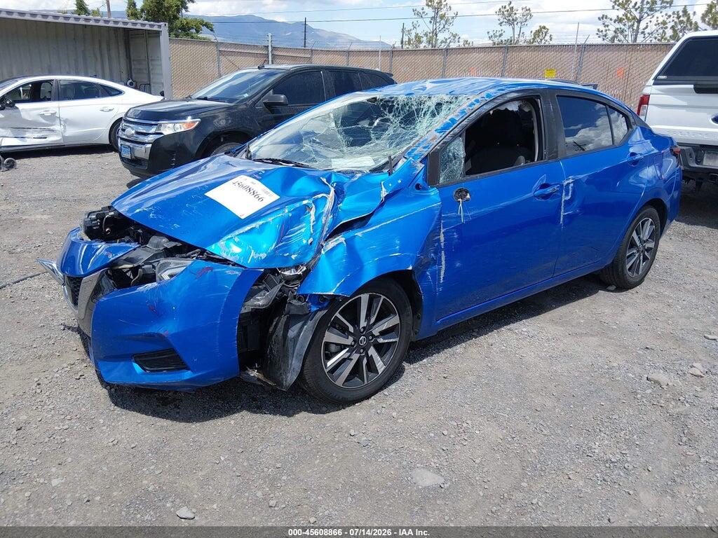 3N1CN8EV8ML853243 2021 NISSAN VERSA photo no. 2