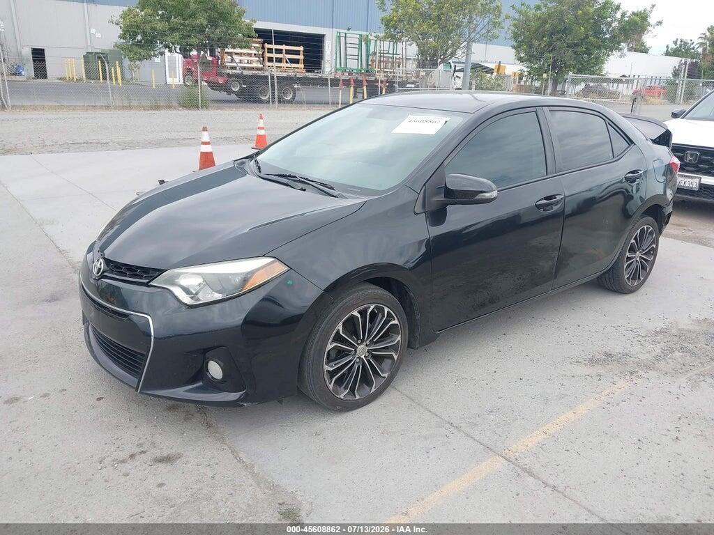5YFBURHE5GP494602 2016 TOYOTA COROLLA photo no. 2