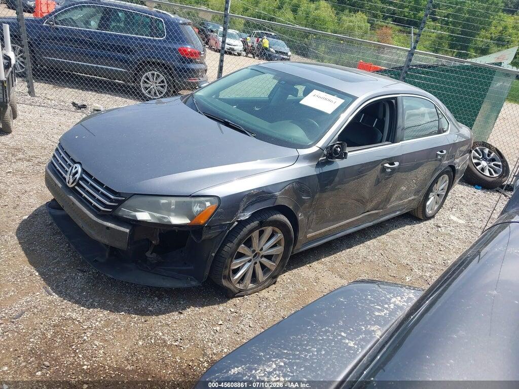 1VWCP7A38DC021173 2013 VOLKSWAGEN PASSAT photo no. 2
