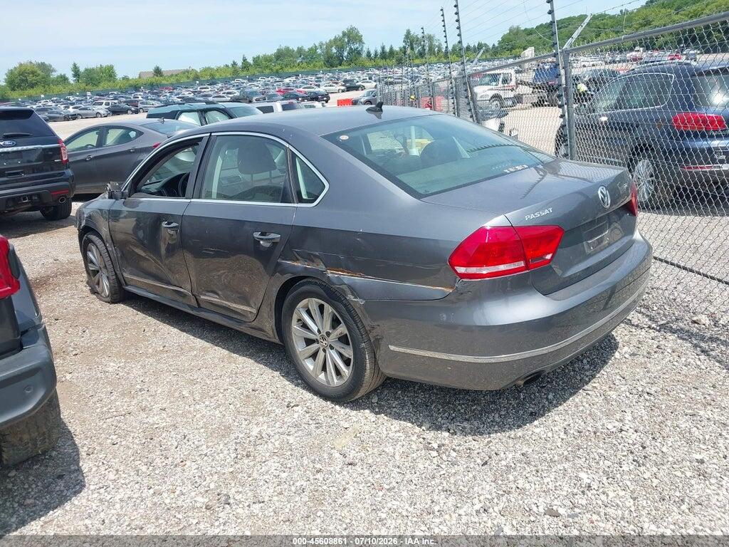 1VWCP7A38DC021173 2013 VOLKSWAGEN PASSAT photo no. 3
