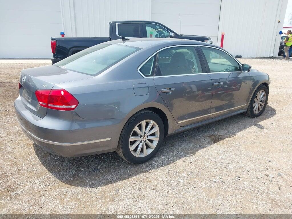 1VWCP7A38DC021173 2013 VOLKSWAGEN PASSAT photo no. 4