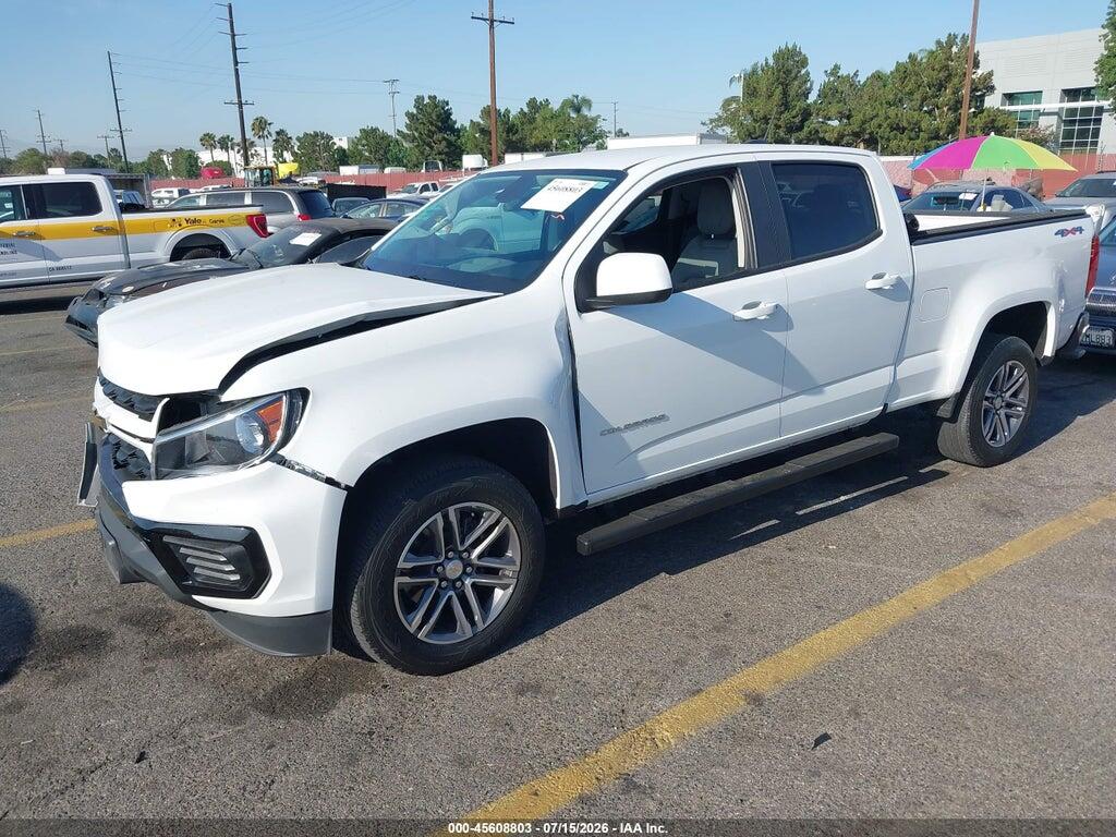 1GCGTBEN1M1130004 2021 CHEVROLET COLORADO photo no. 2