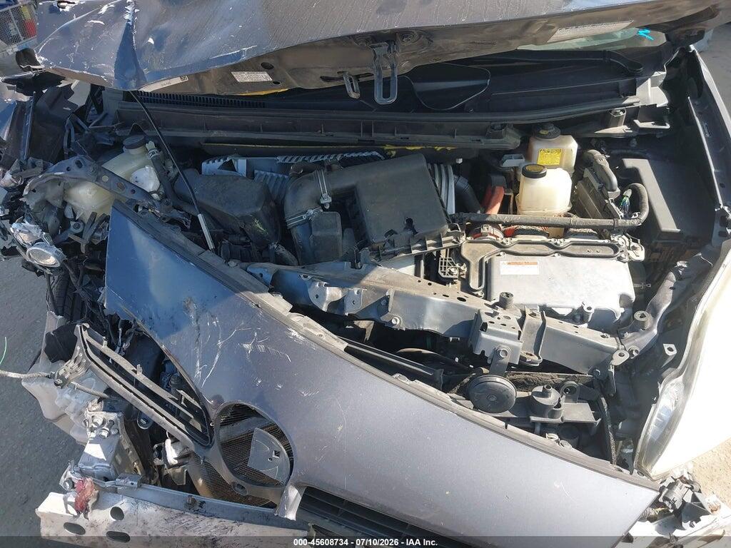 JTDKN3DU2C1543177 2012 TOYOTA PRIUS photo no. 10