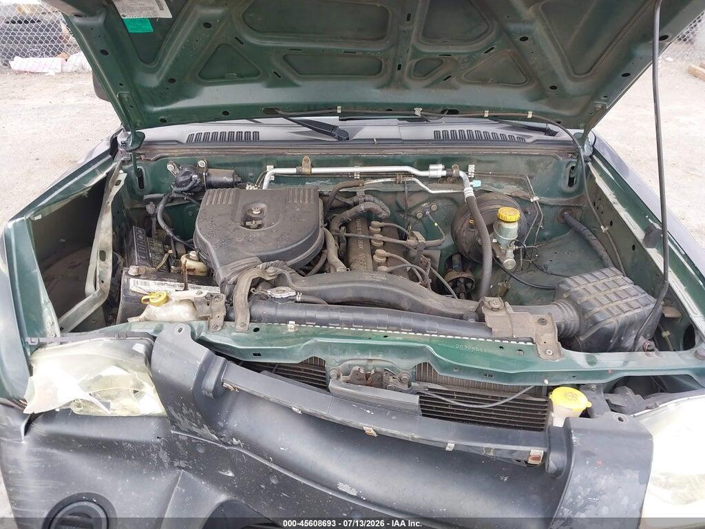 1N6DD26S32C325511 2002 NISSAN FRONTIER photo no. 10