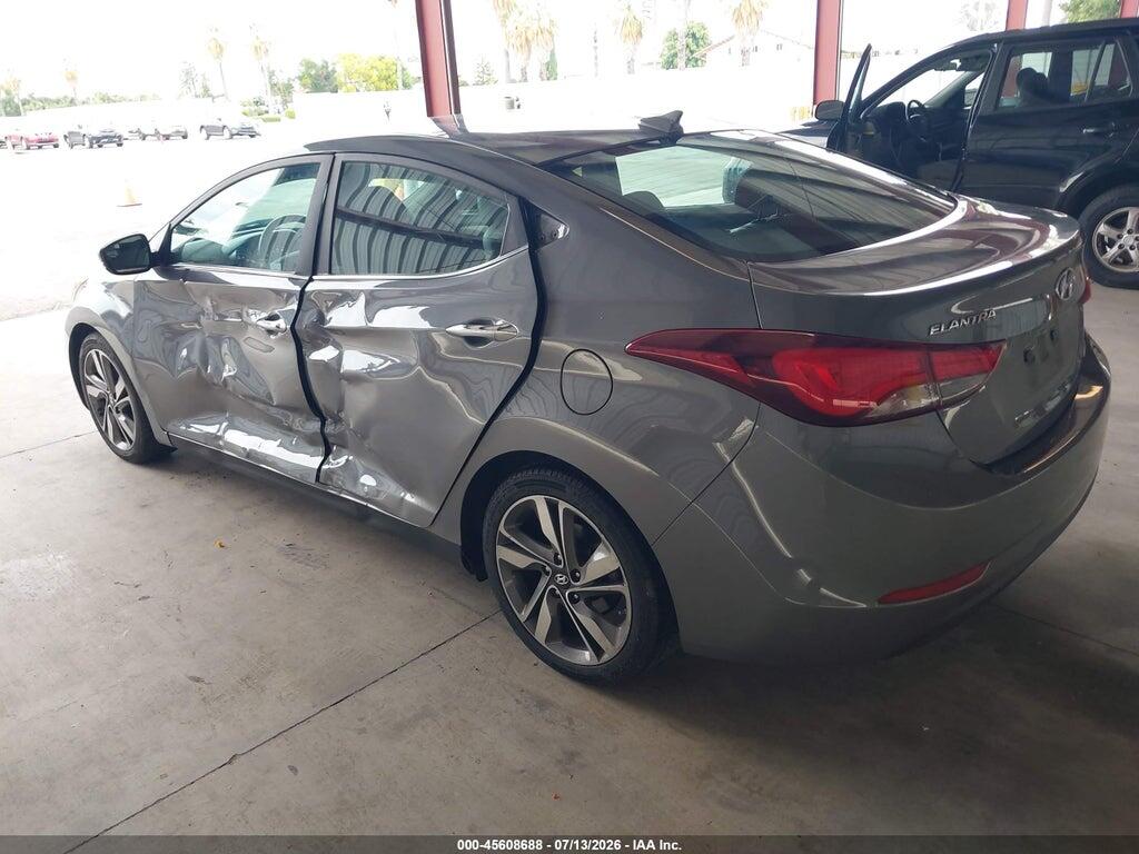 5NPDH4AE7EH487560 2014 HYUNDAI ELANTRA photo no. 3