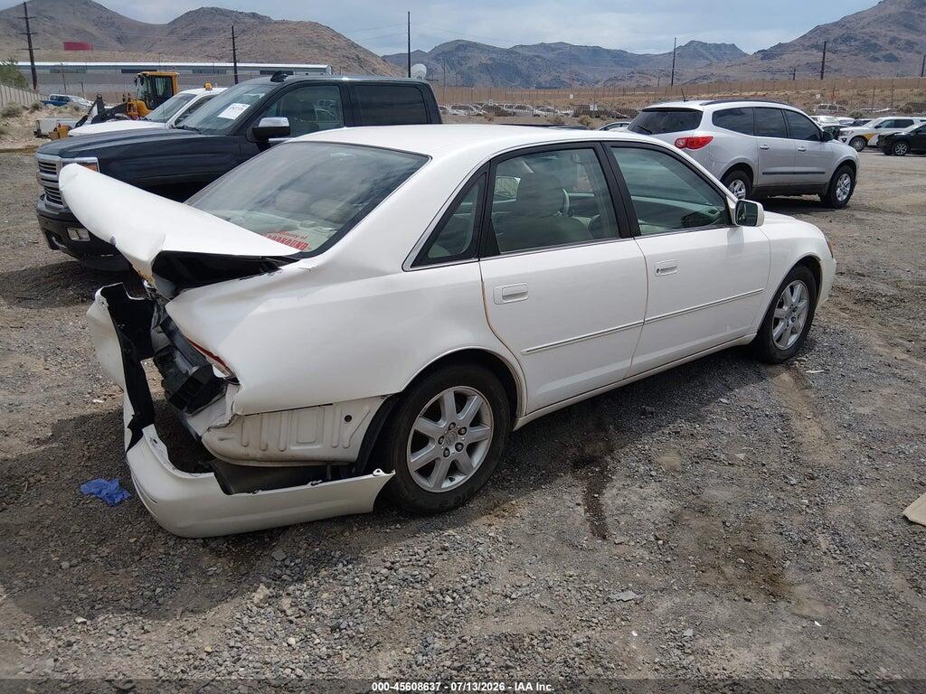 4T1BF28B7YU068322 2000 TOYOTA AVALON photo no. 4