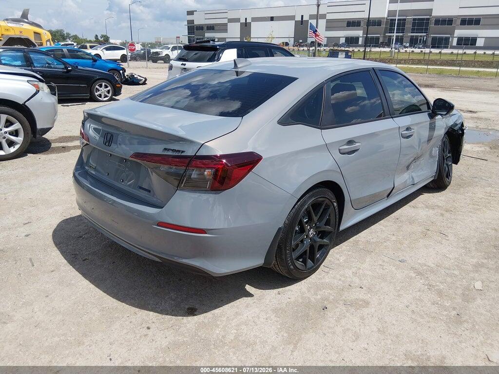 2HGFE4F83TH349347 2026 HONDA CIVIC HYBRID photo no. 4