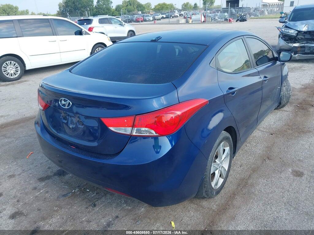 KMHDH4AE8DU534675 2013 HYUNDAI ELANTRA photo no. 4