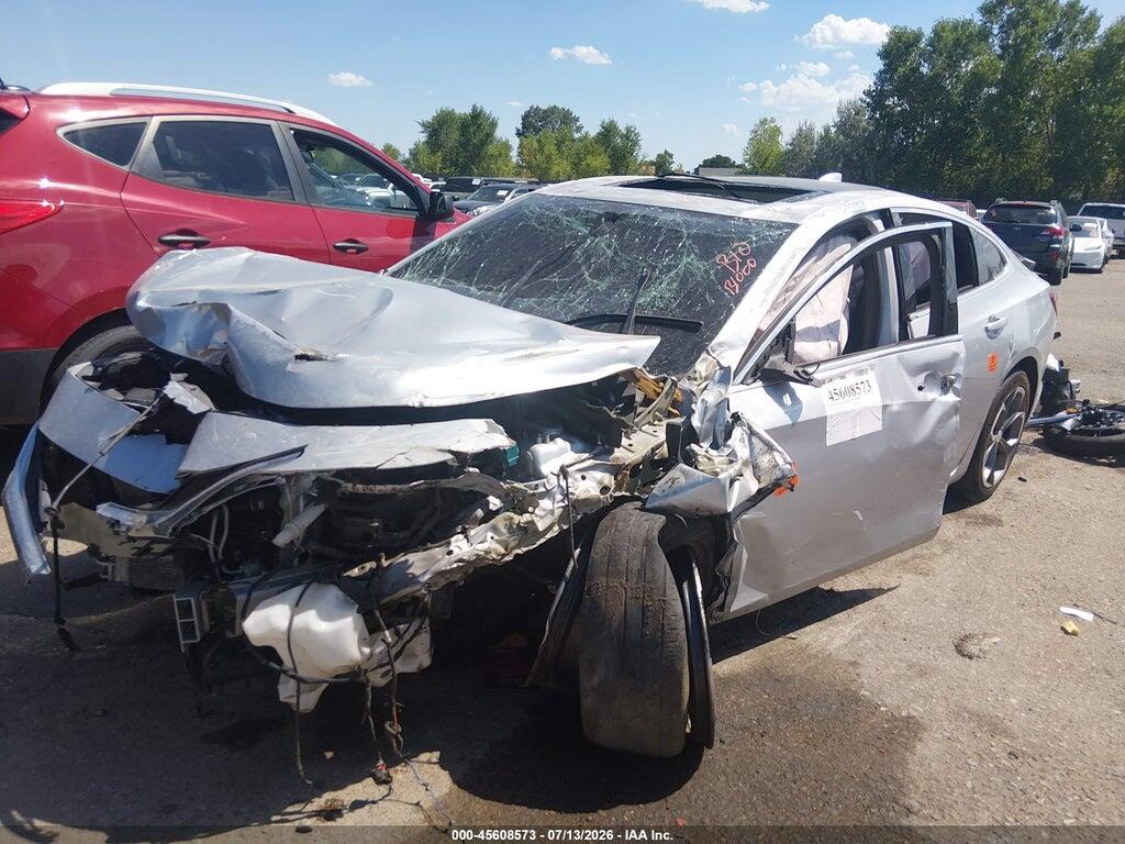 1G1ZD5ST4MF009814 2021 CHEVROLET MALIBU photo no. 2
