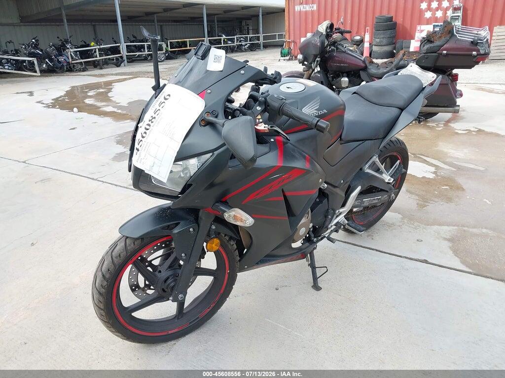 MLHNC5104J5400296 2018 HONDA CBR300 photo no. 2