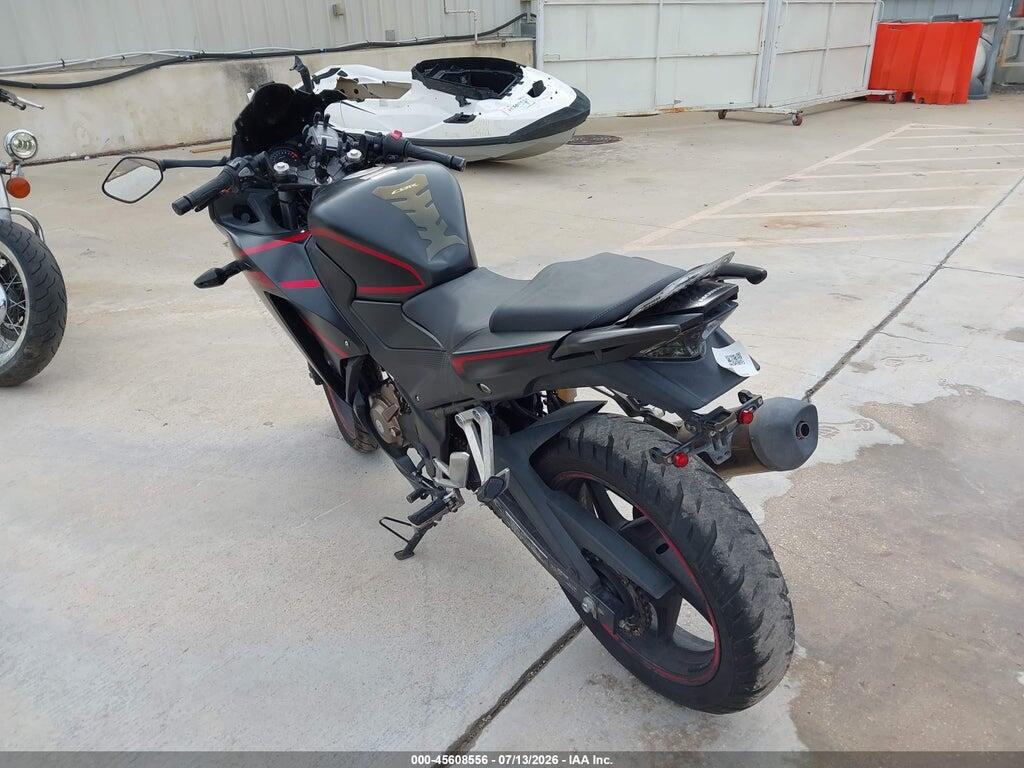 MLHNC5104J5400296 2018 HONDA CBR300 photo no. 3