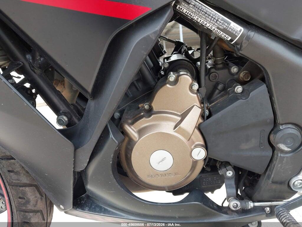 MLHNC5104J5400296 2018 HONDA CBR300 photo no. 9