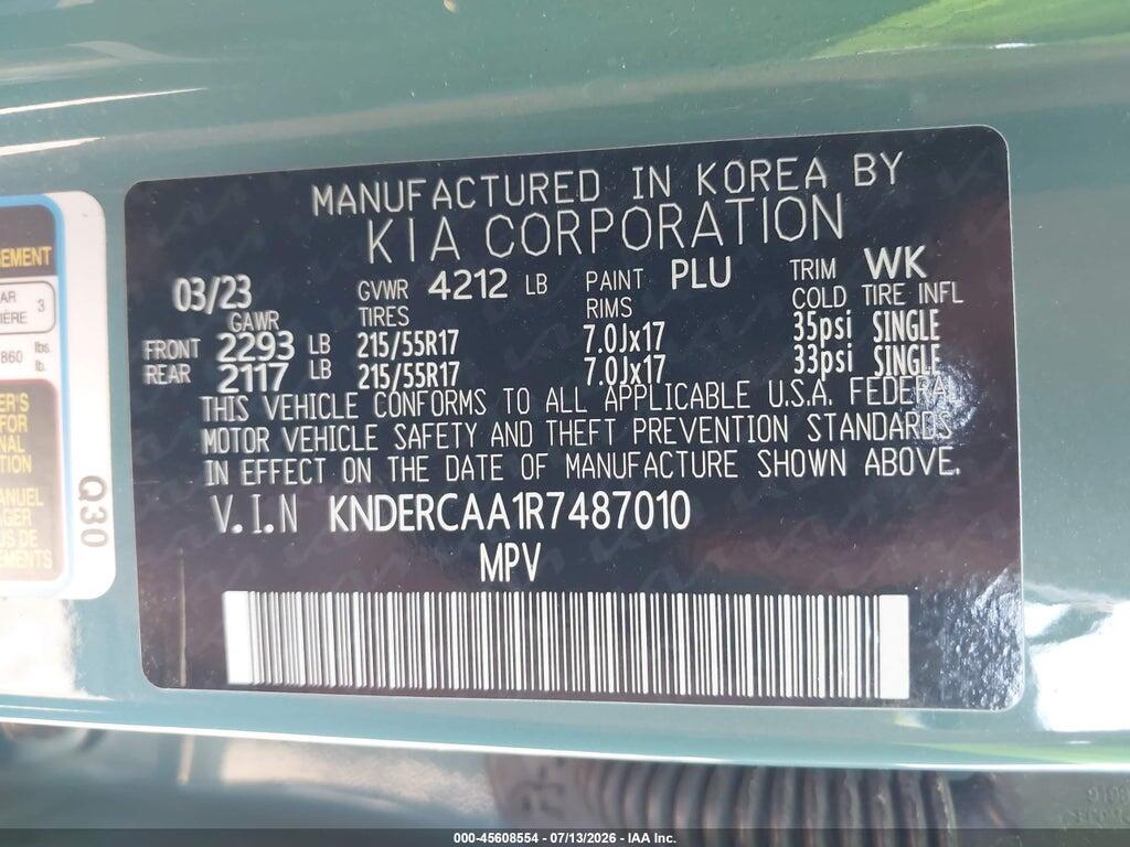 KNDERCAA1R7487010 2024 KIA SELTOS photo no. 9