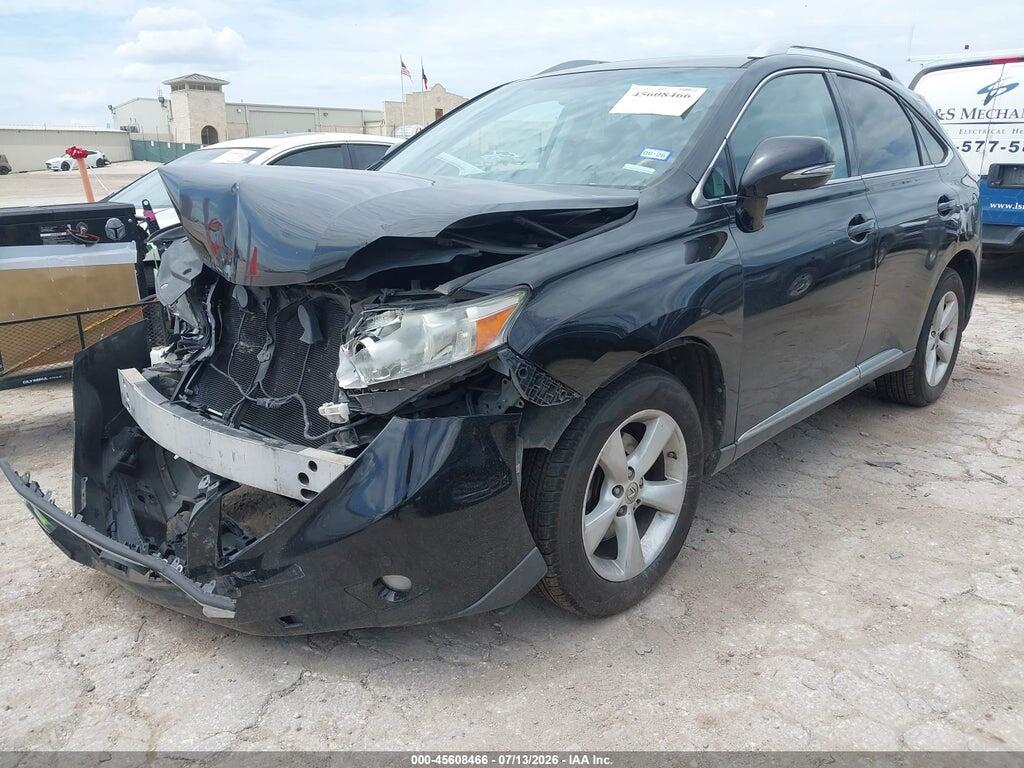 2T2BK1BA1CC153734 2012 LEXUS RX 350 photo no. 2