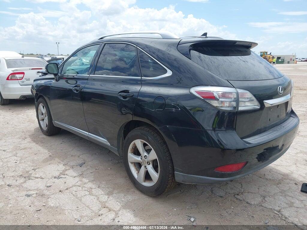 2T2BK1BA1CC153734 2012 LEXUS RX 350 photo no. 3