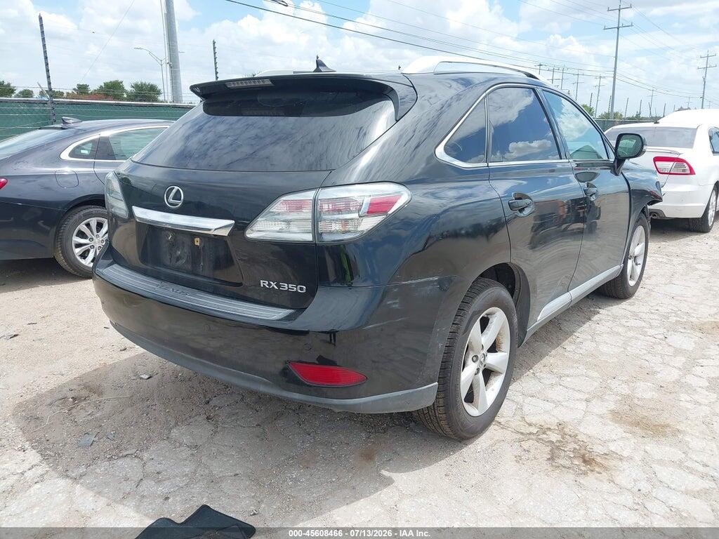 2T2BK1BA1CC153734 2012 LEXUS RX 350 photo no. 4