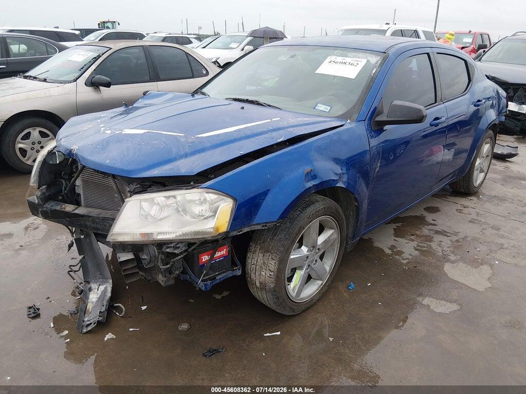 1C3CDZAB2DN613398 2013 DODGE AVENGER photo no. 2