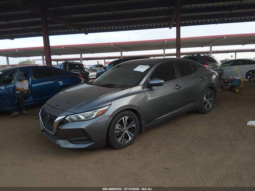 3N1AB8CV5LY234202 2020 NISSAN SENTRA photo no. 2