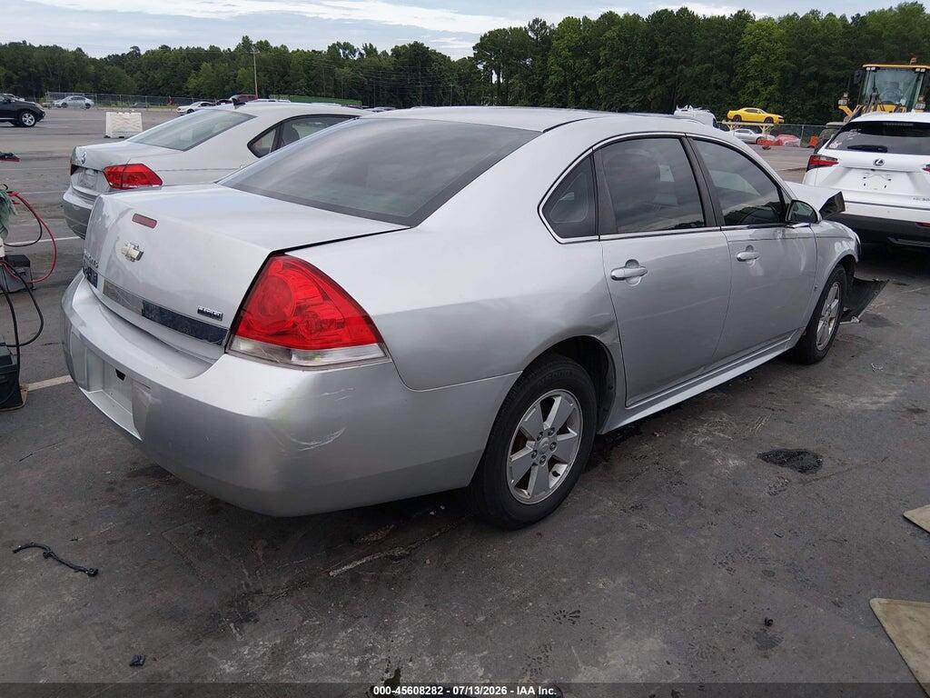 2G1WT57K991152780 2009 CHEVROLET IMPALA photo no. 4