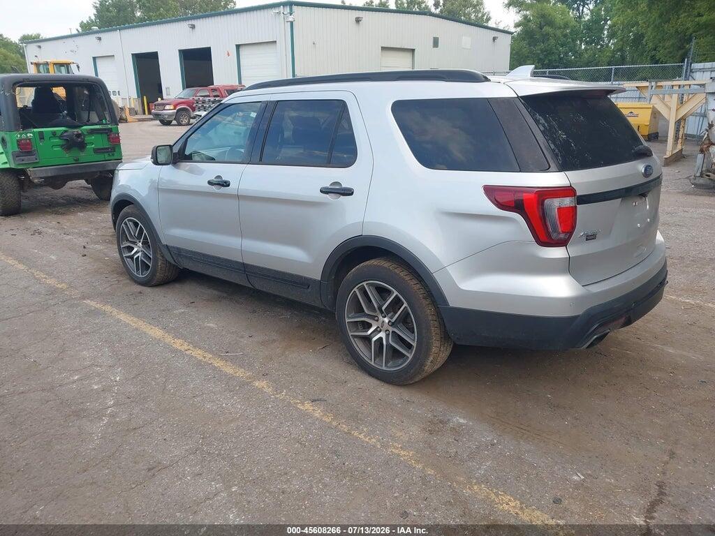 1FM5K8GT2GGB38540 2016 FORD EXPLORER photo no. 3