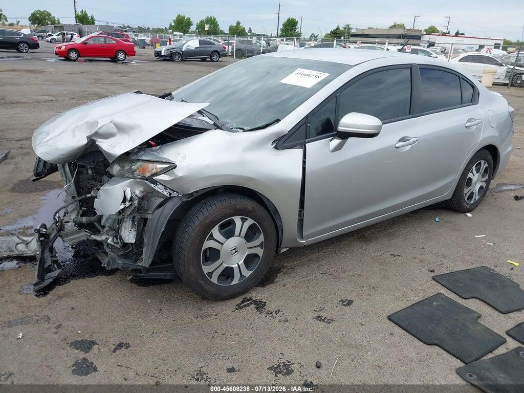 19XFB4F21FE201832 2015 HONDA CIVIC HYBRID photo no. 2