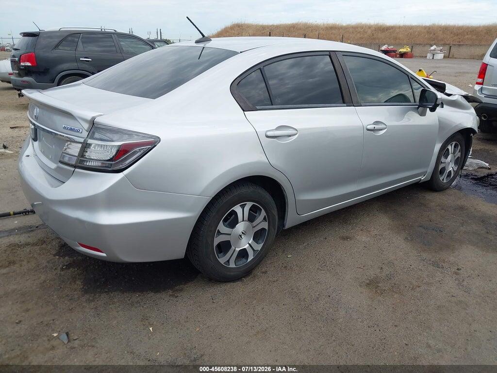 19XFB4F21FE201832 2015 HONDA CIVIC HYBRID photo no. 4