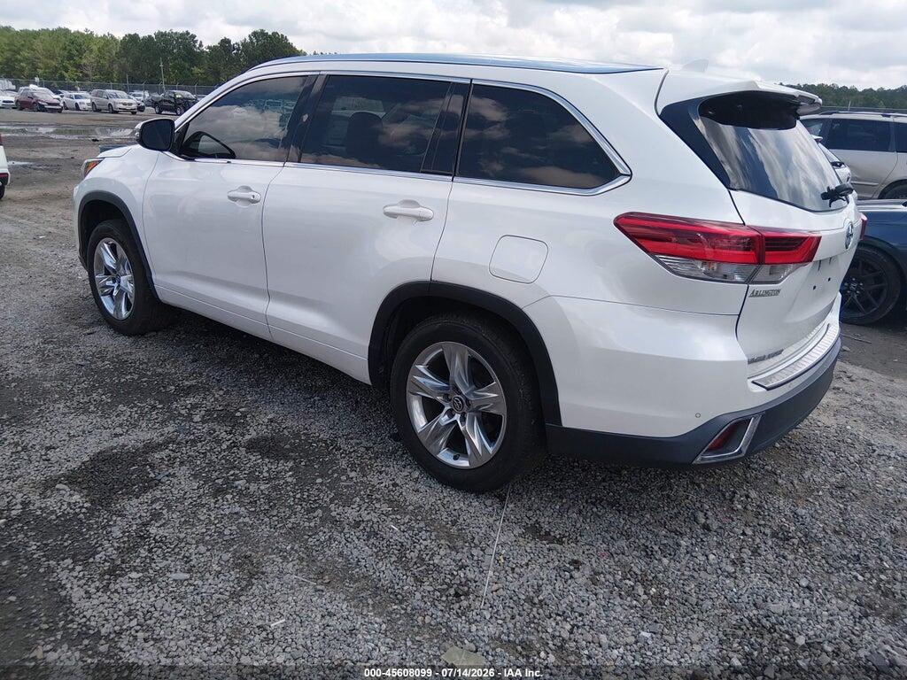 5TDYZRFH2HS214796 2017 TOYOTA HIGHLANDER photo no. 3