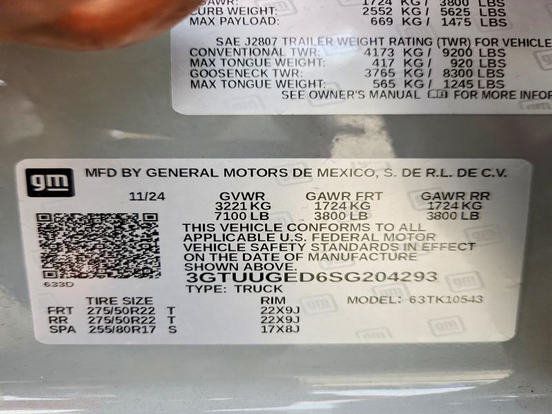 2025 GMC SIERRA K1500 DENALI — Фото 13 из 13